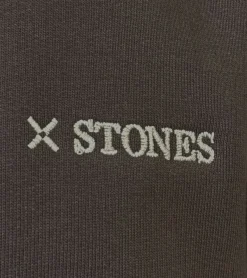 Pullover & Sweater*STONES Herren Pullover Baumwoll-Sweater Rundhals-Sweater Oversize-Sweater 400gsm Sweatshirt Rot, Dunkelbraun oder Braun