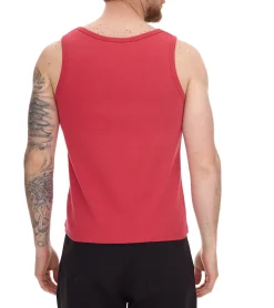 T-Shirts & Tank Tops*STONES Herren Tank Top modernes Muskel-Shirt aus Baumwolle Rundhals-Top Unterhemd Weiß, Schwarz oder Rot