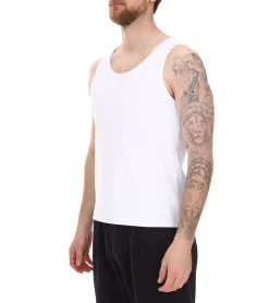 T-Shirts & Tank Tops*STONES Herren Tank Top modernes Muskel-Shirt aus Baumwolle Rundhals-Top Unterhemd Weiß, Schwarz oder Rot