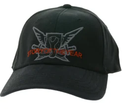 Caps & Mützen*BioworldMerch STORY OF THE YEAR Unisex Cap Baumwoll-Cap mit gesticktem Logo Kopfbedeckung TC103488SOT Schwarz