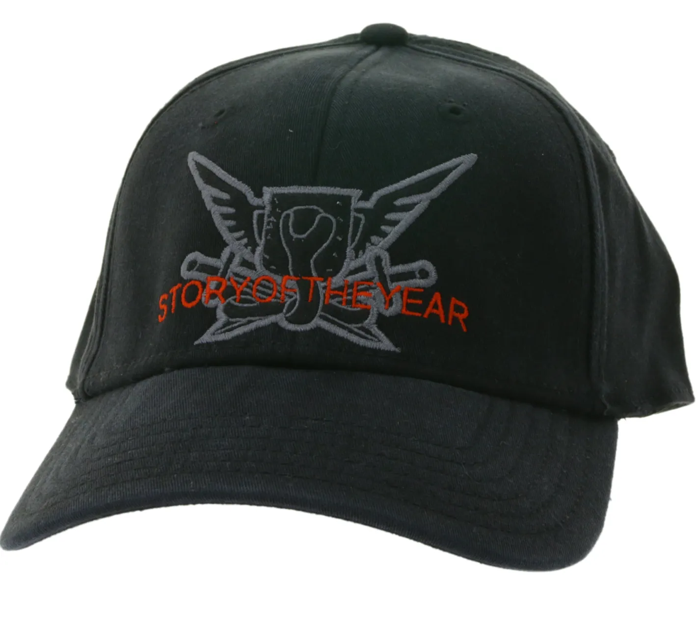 Caps & Mützen*BioworldMerch STORY OF THE YEAR Unisex Cap Baumwoll-Cap mit gesticktem Logo Kopfbedeckung TC103488SOT Schwarz