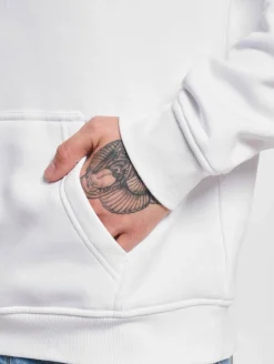 Pullover & Sweater*Stylewriting Graffporn Hoody Weiß/Apricot