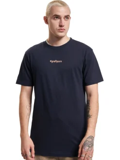 T-Shirts & Tank Tops*Stylewriting Graffporn T-Shirt Dunkelmarine/Apricot