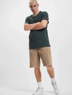 T-Shirts & Tank Tops*Stylewriting Logo T-Shirt Dunkelgrün/Aqua