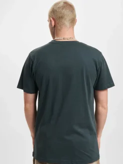 T-Shirts & Tank Tops*Stylewriting Logo T-Shirt Dunkelgrün/Aqua