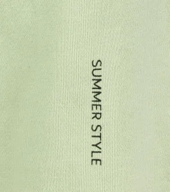 Pullover & Sweater*SUBLEVEL Herren Kapuzen-Pullover Baumwoll-Hoodie mit Eingriffstaschen Sweater H10014T21326A Hell, Blau oder Gelb Grün