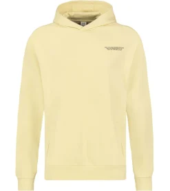 Pullover & Sweater*SUBLEVEL Herren Kapuzen-Pullover Baumwoll-Hoodie mit Eingriffstaschen Sweater H10014T21326A Hell, Blau oder Gelb Grün