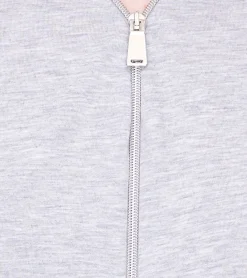 Tops & T-Shirts*Tamaris Damen Half-Zip Shirt kurzärmliges T-Shirt mit V-Ausschnitt 63630739 Grau