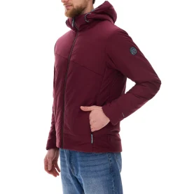 Wintersport|Jacken & Mäntel*TERNUA Mannun Herren Isolations-Jacke nachhaltige Winter-Jacke mit Microshell und Thermashell 1643643-3483 Bordeaux-Rot
