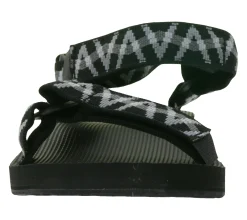 Sandalen & Zehentrenner*TEVA Original Universal Herren Trekking-Sandale nachhaltige Sommer-Sandale mit EVA-Gummisohle Outdoor-Sandale 1004006 Schwarz/Grau