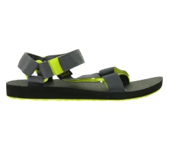 Sandalen & Zehentrenner*TEVA Original Universal Herren Trekking-Sandale nachhaltige Sommer-Sandale mit EVA-Gummisohle Outdoor-Sandale 1004006 Schwarz/Grau/Lemon-Grün
