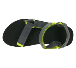 Sandalen & Zehentrenner*TEVA Original Universal Herren Trekking-Sandale nachhaltige Sommer-Sandale mit EVA-Gummisohle Outdoor-Sandale 1004006 Schwarz/Grau/Lemon-Grün