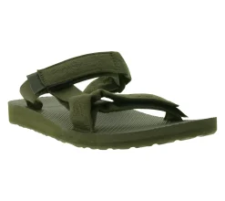 Zehentrenner & Sandalen|Sandalen & Zehentrenner*TEVA Original Universal Herren und Damen Trekking-Sandale nachhaltige Sommer-Sandale mit EVA-Zwischensohle Outdoor-Sandale 1124047 Olivgrün