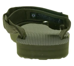 Zehentrenner & Sandalen|Sandalen & Zehentrenner*TEVA Original Universal Herren und Damen Trekking-Sandale nachhaltige Sommer-Sandale mit EVA-Zwischensohle Outdoor-Sandale 1124047 Olivgrün