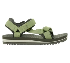 Zehentrenner & Sandalen*TEVA Original Universe Damen Trekking-Sandale mit geformter EVA-Zwischensohle nachhaltige Freizeit-Schuhe 1107709 Braun/Olivgrün