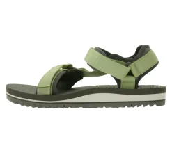 Zehentrenner & Sandalen*TEVA Original Universe Damen Trekking-Sandale mit geformter EVA-Zwischensohle nachhaltige Freizeit-Schuhe 1107709 Braun/Olivgrün