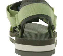 Zehentrenner & Sandalen*TEVA Original Universe Damen Trekking-Sandale mit geformter EVA-Zwischensohle nachhaltige Freizeit-Schuhe 1107709 Braun/Olivgrün