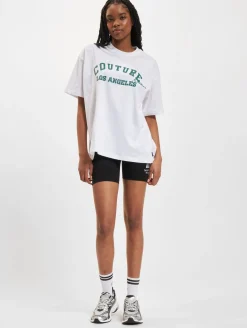 Shorts & Bermudas*The Couture Club Radlerhose mit Grafiketikett in Schwarz