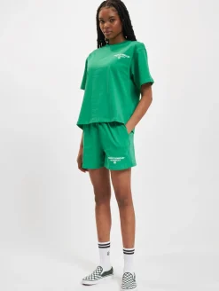 Tops & T-Shirts*The Couture Club Season Logo Relaxed Cotton T-Shirts grün