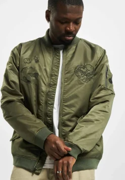 Jacken & Mäntel*The Hundreds Waves Bomberjacke Grün