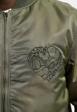 Jacken & Mäntel*The Hundreds Waves Bomberjacke Grün