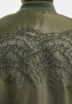 Jacken & Mäntel*The Hundreds Waves Bomberjacke Grün