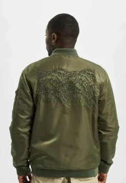 Jacken & Mäntel*The Hundreds Waves Bomberjacke Grün
