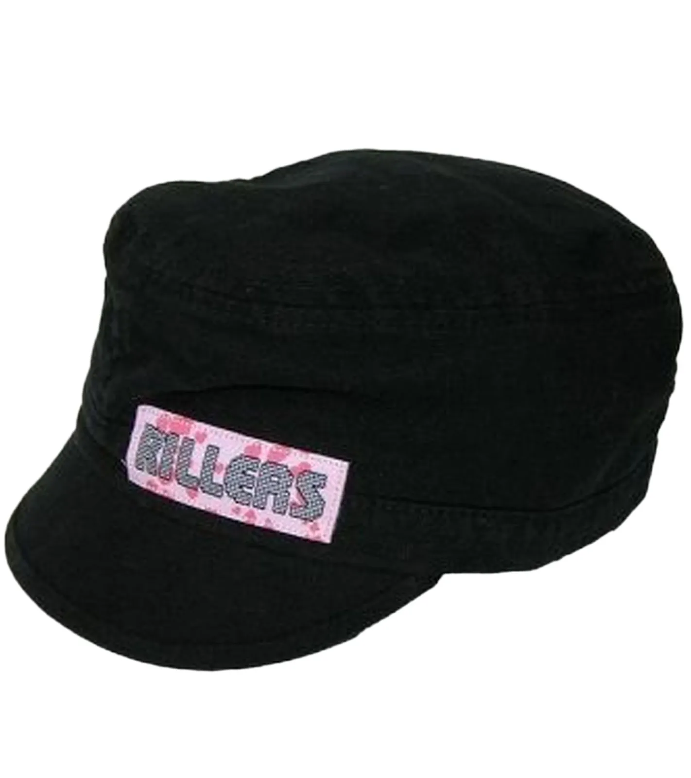Caps & Mützen*BioworldMerch The Killers Unisex Rockband Baumwoll-Cap im millitärischen Schnitt mit leicht gebogenen Schnitt FC100456KLR Schwarz