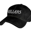 Caps & Mützen*Bio-Domes Headgear The Killers Unisex Trucker-Cap Rockband mit Logo-Stickerei Base-Cap Baumwoll-Cap Schwarz/Weiß