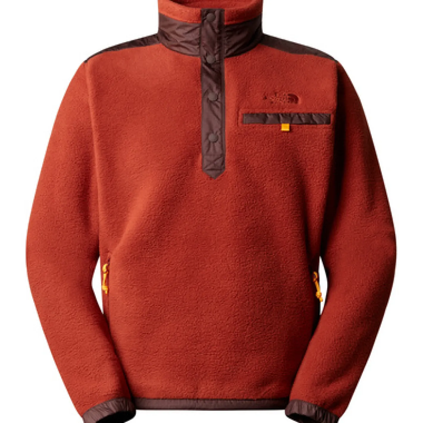 Pullover & Sweater*THE NORTH FACE Herren Pullover Royal Arch 1/4 Snap Pullover Braun