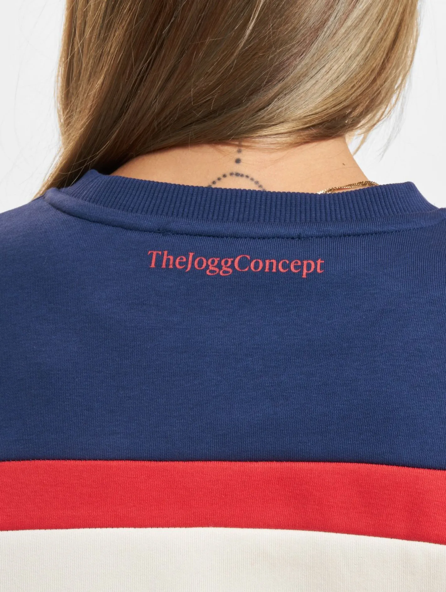 Sweater & Pullover*TheJoggConcept Sage Logo Pullover mittelalterlich blau mix