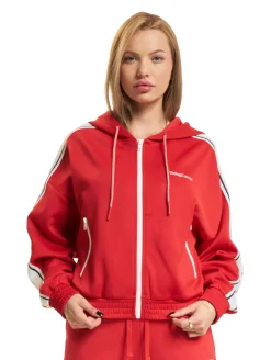 Sweater & Pullover*TheJoggConcept Sima Cardigan Hoodies racing rot