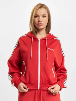 Sweater & Pullover*TheJoggConcept Sima Cardigan Hoodies racing rot