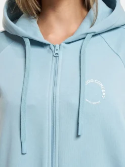 Sweater & Pullover*TheJoggConcept Sima Cardigan Hoodies Vergissmeinnicht