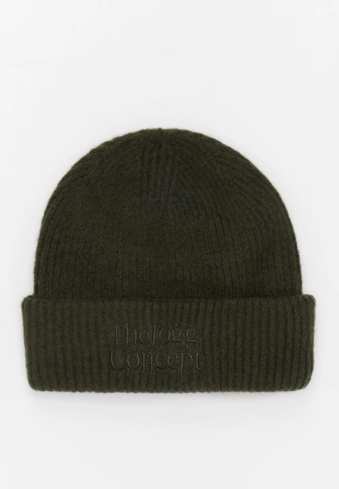 Caps & Mützen*TheJoggConcept Viol Logo Beanie gewehrgrün