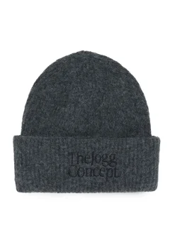Caps & Mützen*TheJoggConcept Viol Logo Beanie ebony