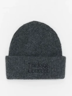 Caps & Mützen*TheJoggConcept Viol Logo Beanie ebony