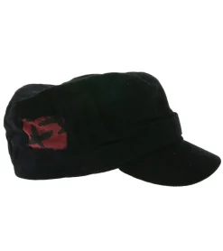 Caps & Mützen*BioworldMerch Thursday Unisex Post-Hardcore-Band Baumwoll-Cap im millitärischen Schnitt mit leicht gebogenen Schnitt FC107889THU Schwarz