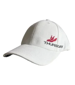 Caps & Mützen*BioworldMerch Thursday Unisex Post-Hardcore-Band Trucker-Cap mit Logo-Stickerei Baseball-Cap TC1084952THU Weiß