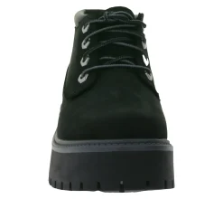 Wanderschuhe & Trekkingschuhe|Boots & Stiefel*Timberland Damen Echtleder-Schuhe Trekking-Schuhe mit Ortholite-Sohle Wander-Schuhe TB0A5REN015 Schwarz