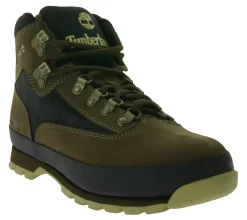 Trekkingschuhe & Wanderschuhe*Timberland Euro Hiker Mid Herren wasserdichte Wander-Schuhe Trekking-Boots Outdoor-Schuhe TB0A5ZJ5968 Braun/Schwarz