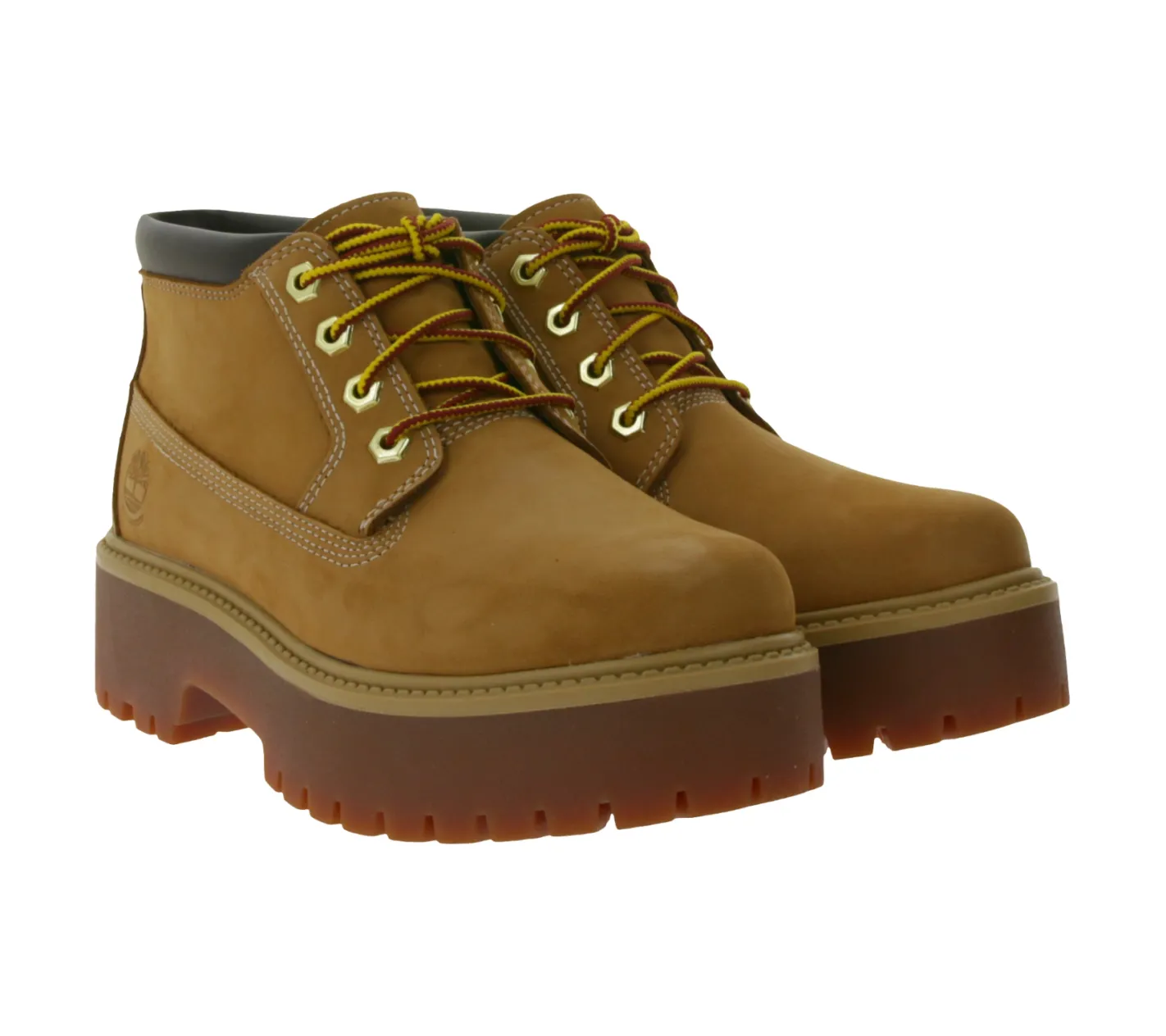 Boots & Stiefel*Timberland Heritage wasserdichte Damen Echtleder-Schuhe nachhaltige Chukka Boots mit OrthoLite-Fußbett TB0A5RF9231 Beige