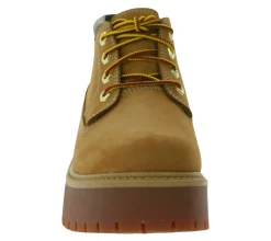 Boots & Stiefel*Timberland Heritage wasserdichte Damen Echtleder-Schuhe nachhaltige Chukka Boots mit OrthoLite-Fußbett TB0A5RF9231 Beige