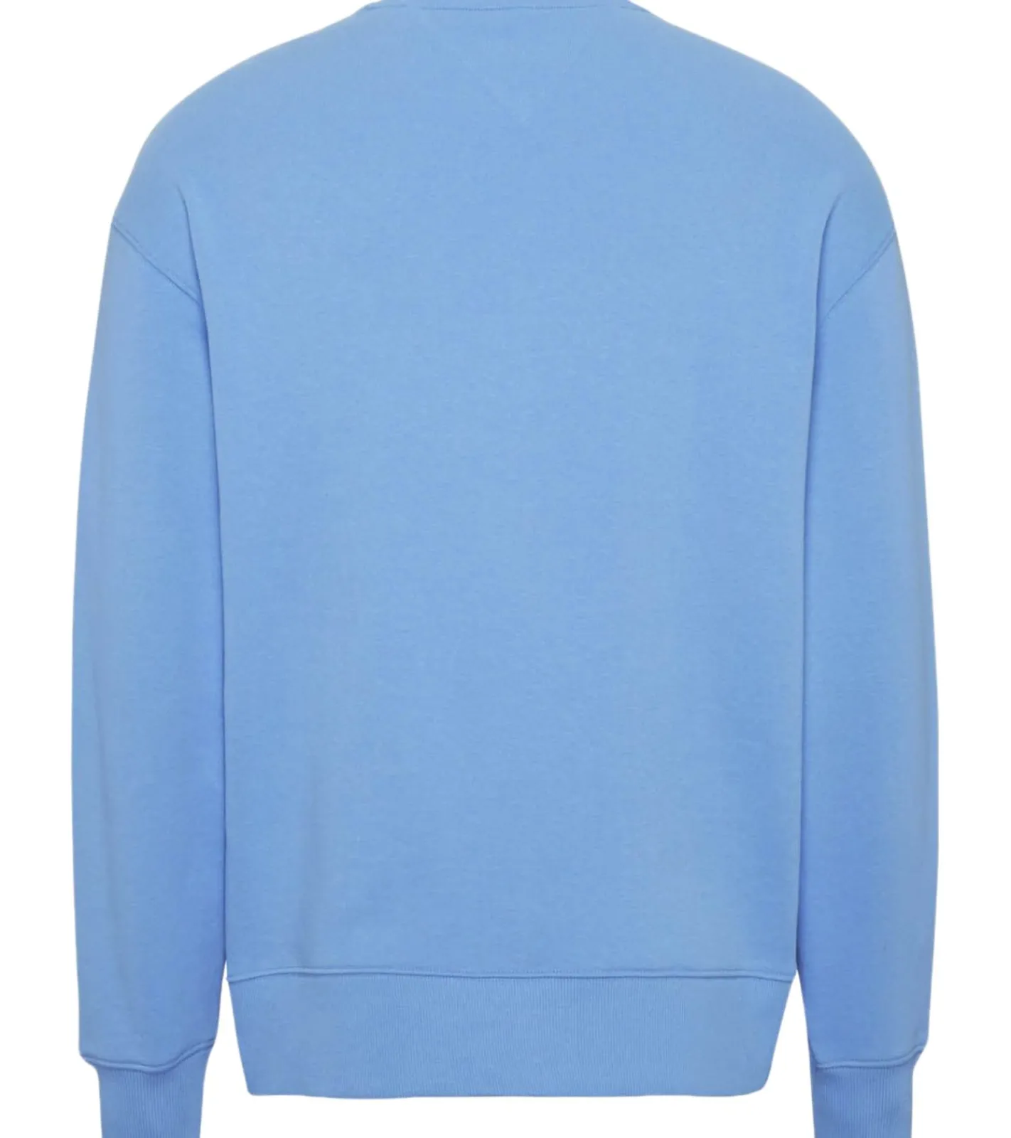 Pullover & Sweater*TOMMY JEANS Herren Rundhals-Pullover Langarm-Shirt Baumwoll-Pullover Sweat-Pullover DM0DM16370 CY7 Hellblau