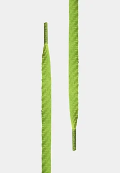 Schuhzubehör & Schuhpflege*TubeLaces White Flat Schnürsenkel limettengrün