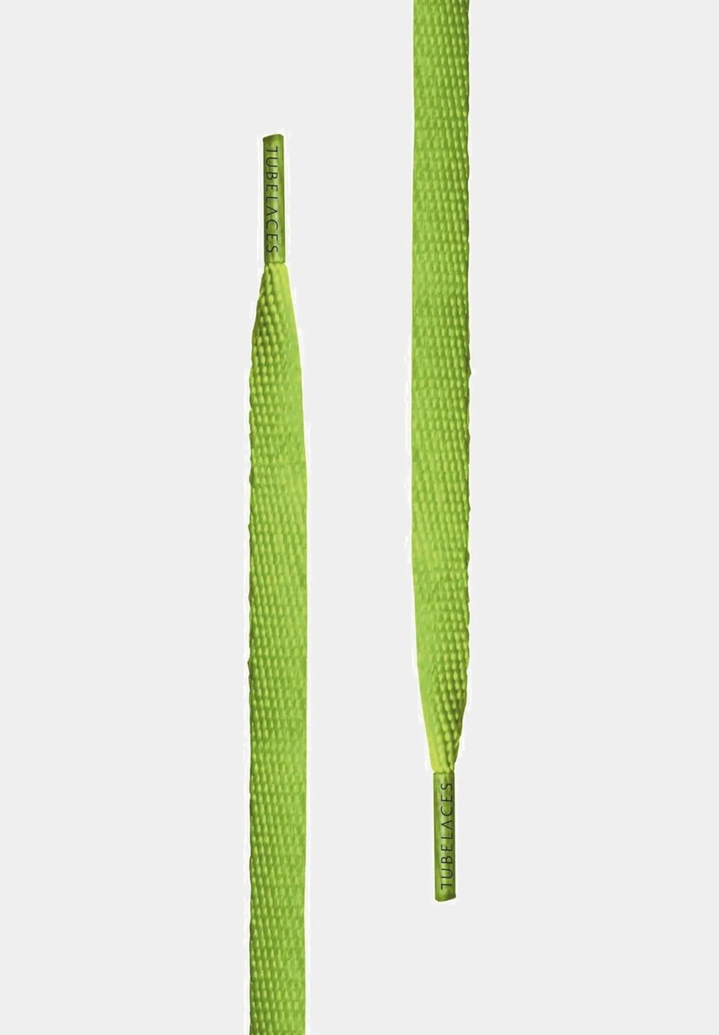 Schuhzubehör & Schuhpflege*TubeLaces White Flat Schnürsenkel limettengrün