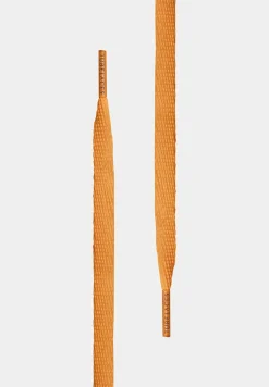 Schuhzubehör & Schuhpflege*TubeLaces White Flat Schnürsenkel orange