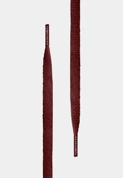 Schuhzubehör & Schuhpflege*TubeLaces White Flat Schnürsenkel burgundy