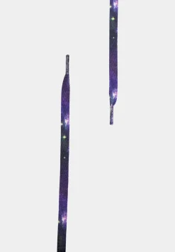 Schuhzubehör & Schuhpflege*TubeLaces White Flat Schnürsenkel Distant Galaxy