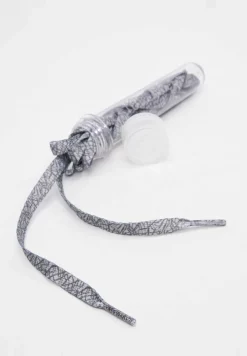 Schuhzubehör & Schuhpflege*TubeLaces White Flat Schnürsenkel dunkelgrau/hellgrau